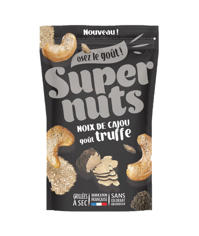 Noix de Cajou Truffe Super Family - Cajou delicates saveur truffe noire 100g