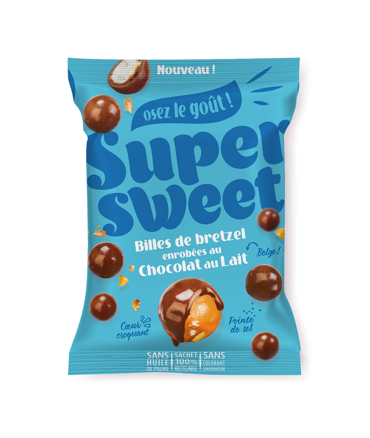 Cluster Chocolat au Lait Super Family - Clusters croustillants chocolat au lait 100g
