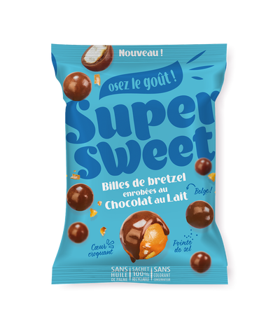 Cluster Chocolat au Lait Super Family - Clusters croustillants chocolat au lait 100g