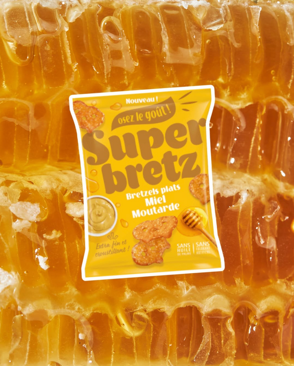 Bretzels Plats Miel & Moutarde