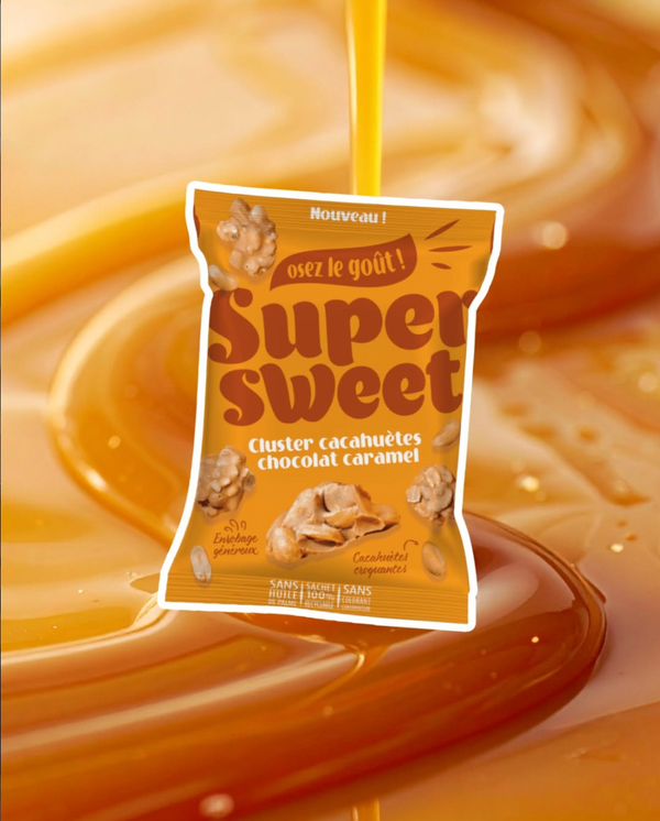 Cluster Cacahuètes Choco Caramel